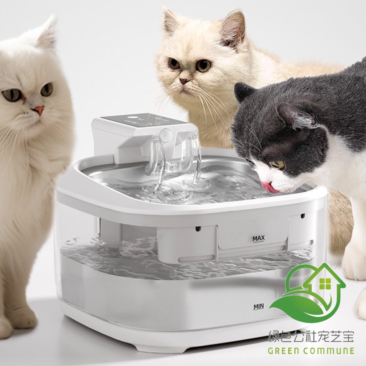 无线感应宠物饮水机